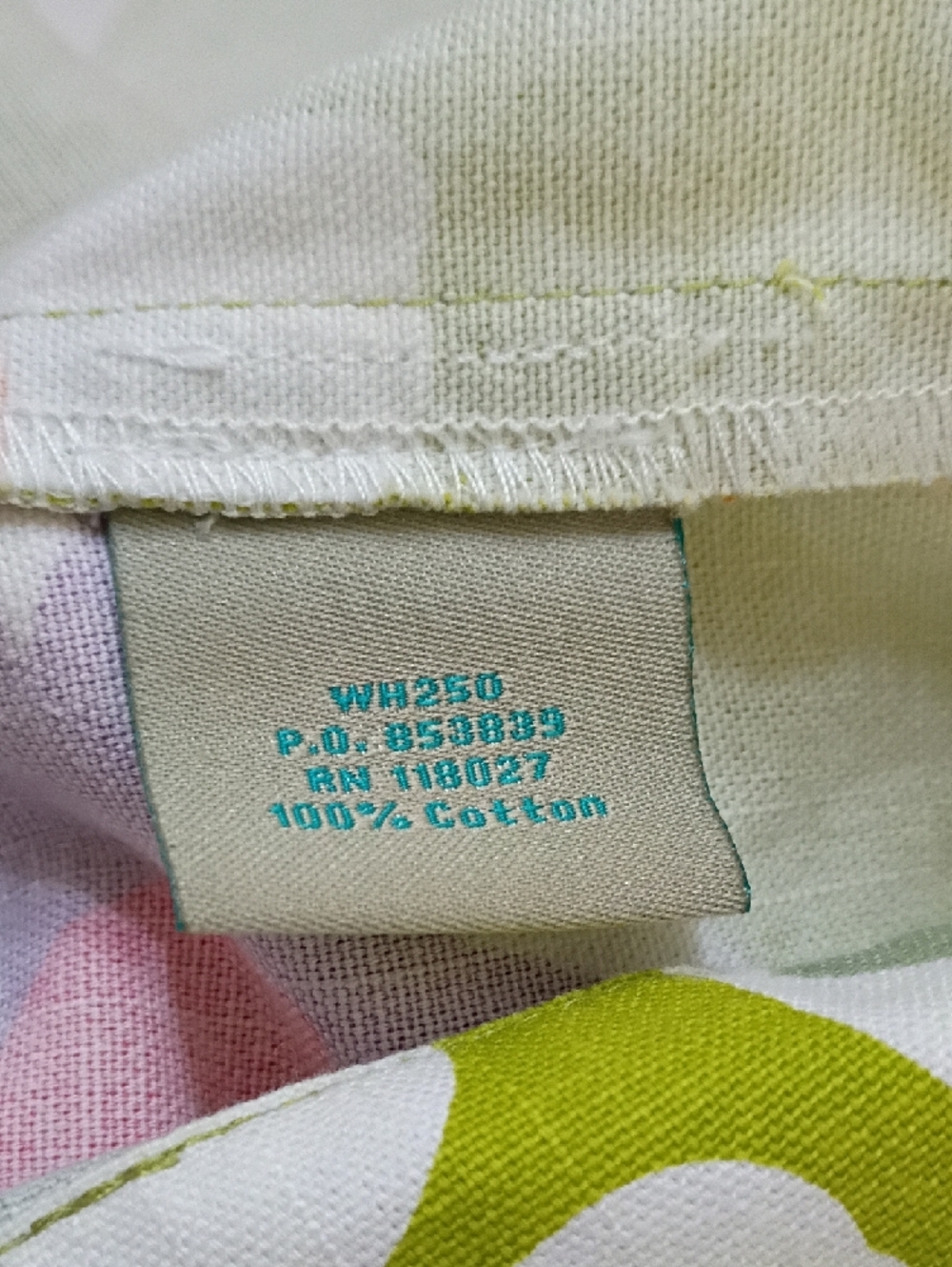 Boden Floral Dress in Lime Green, Pink & Lavender Size 12L - Picture 7 of 7